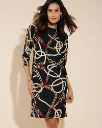 Sabine Dress Jude Cloth - Ribbons & Chains Black Jude Connally