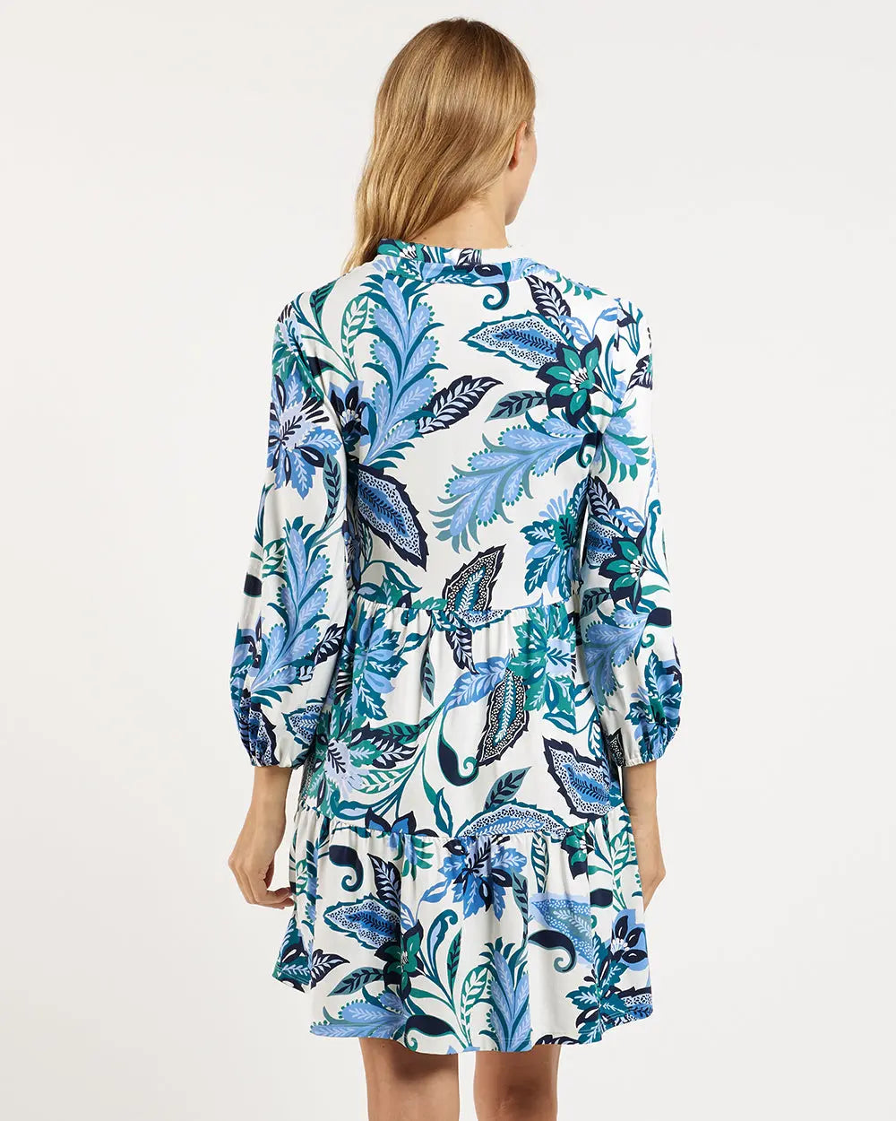 Dolly Dress - Falling Floral Cream Jude Connally