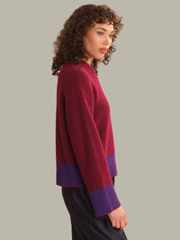 Sienna Stripe Rib Pullover