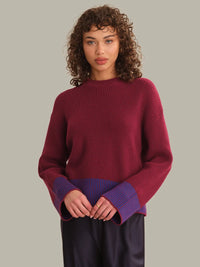 Sienna Stripe Rib Pullover