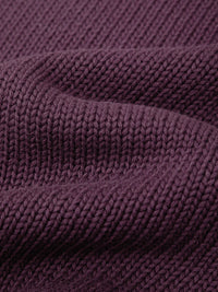 Banks Rolled Edge Sweater Tee - Italian Plum