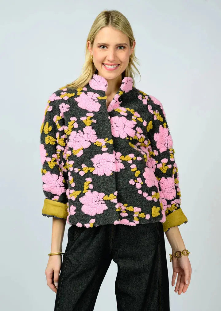 Puff Floral Jacket Ivy Jane