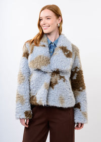 Curly Pony Faux Fur Jacket