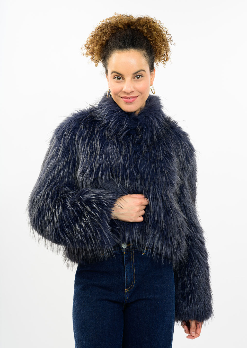 Rock Star Faux Fur Jacket