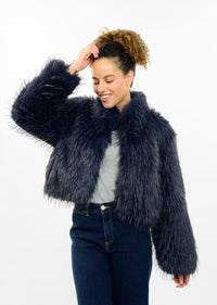 Rock Star Faux Fur Jacket