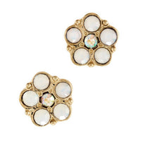 Crystal Daisy Earrings
