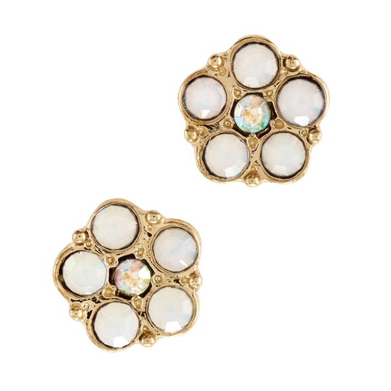 Crystal Daisy Earrings