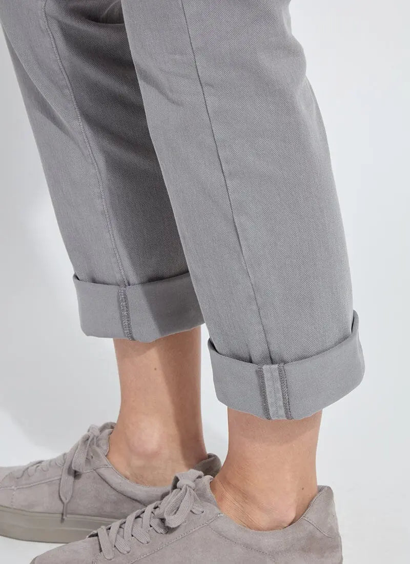 Boyfriend Denim – Antique Wash Dark Gray Lysse