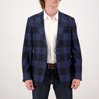 Blue Plaid Sport Coat