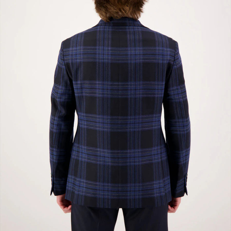 Blue Plaid Sport Coat