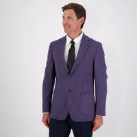 Viking Purple Herringbone Sport Coat