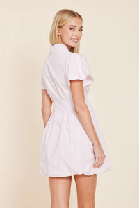 Poplin Zip Bubble Dress