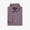 Leeward Dress Shirt - Wine Todos Plaid (ONLINE ONLY) Mizzen + Main