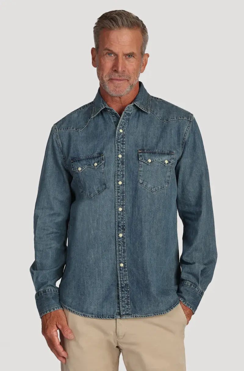 Roadhouse Ringspun Western Shirt True Grit