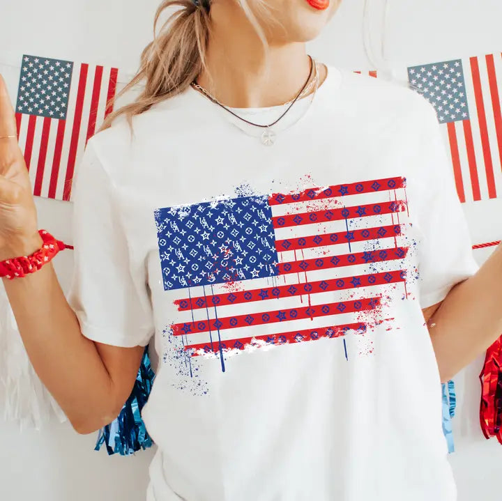 USA Flag Tee