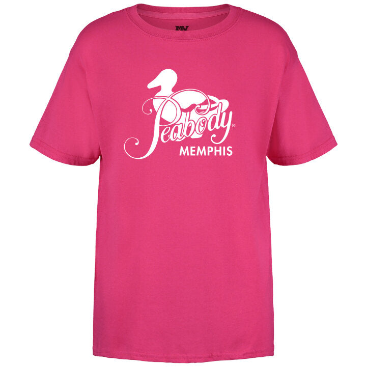 Youth Peabody Tee- Pink