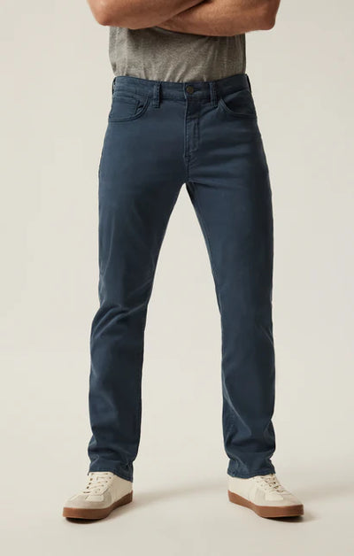 Courage Straight Leg Pants in Petrol Twill