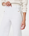 Stretch Twill Cropped Wide Leg Pant