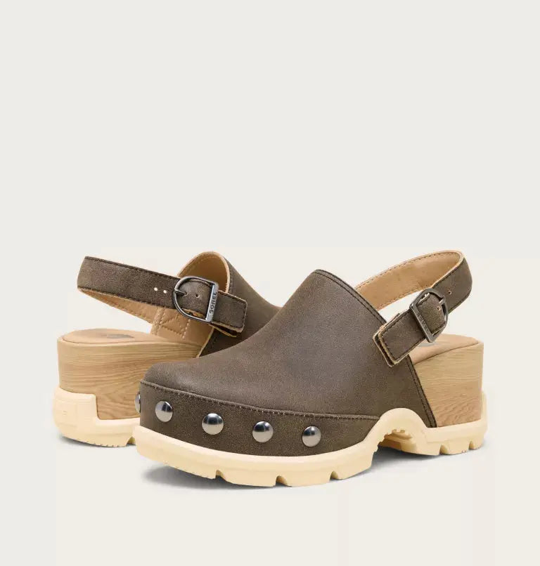 ROAM’N CLOG™ RVT Women's Clog - Canoe/Bleached Ceramic Sorel