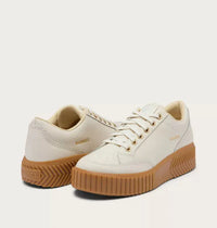 Sorel platform court sneaker in black and white – ONA AVE™ Low