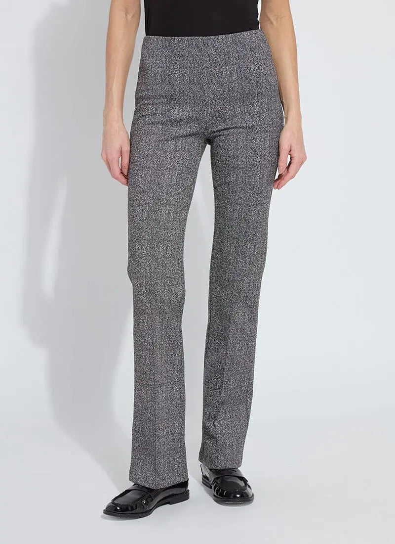 Elysse Wide Leg Pant in Smokey Salt & Pepper by Lyssé