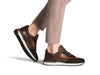 Luxury Magnanni men’s sneaker with sport-inspired runner sole
