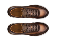 Bravo V Sneaker - Midbrown Suede Magnanni