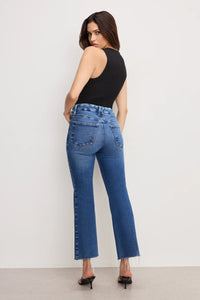 Good Legs Cropped Mini Boot Jeans