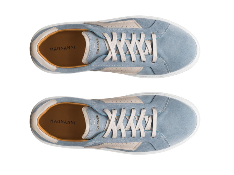 Phoenix Sneaker - Sky Blue Suede