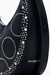 Small Oval Studded Bag