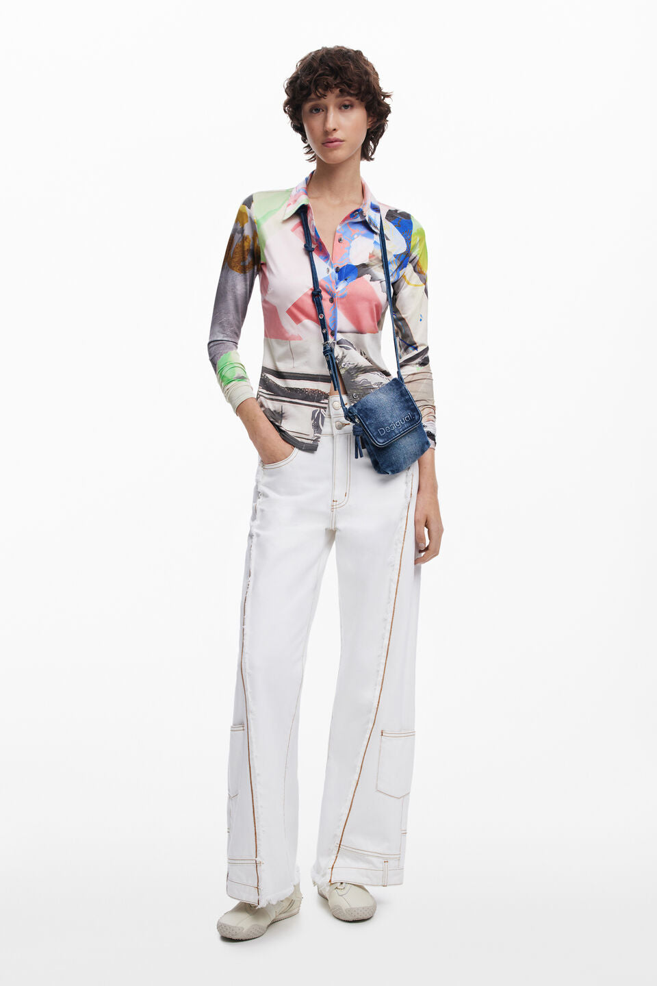 Denim Phone Wallet Desigual.