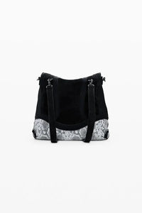 Medium Convertible Snake Backpack – Faux Leather 2-in-1 Bag Desigual.