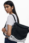Medium Convertible Snake Backpack – Faux Leather 2-in-1 Bag Desigual.
