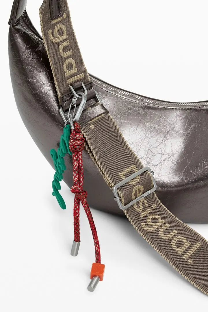 Metallic Crossbody Bag Desigual.