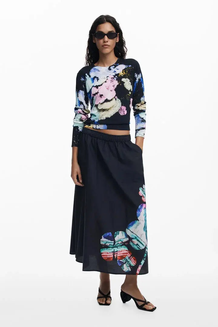 Skirt designed by Mr. Christian Lacroix Desigual.