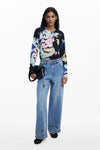 Sweater designed by Mr. Christian Lacroix Desigual.