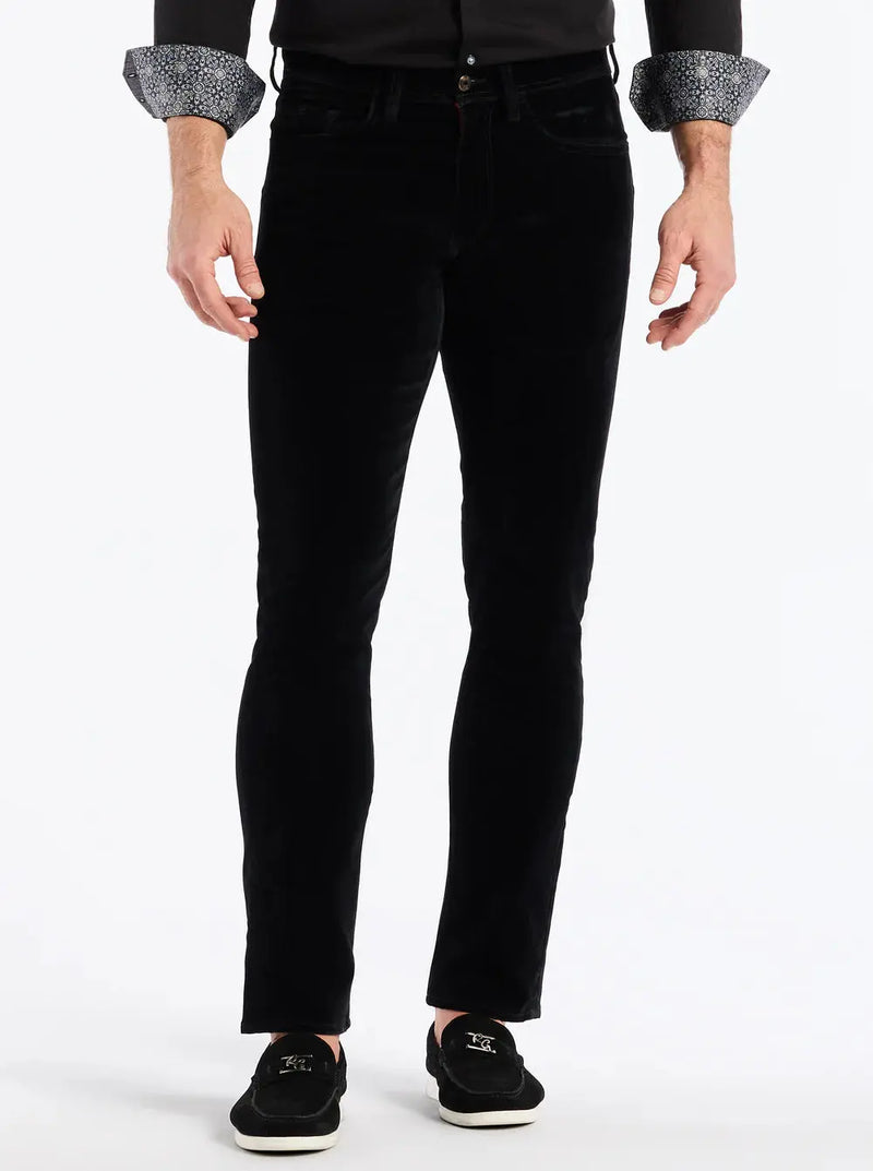 Celestial Velvet Pants - Black Robert Graham