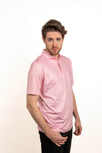 Elvis Silhouette Polo - Pink