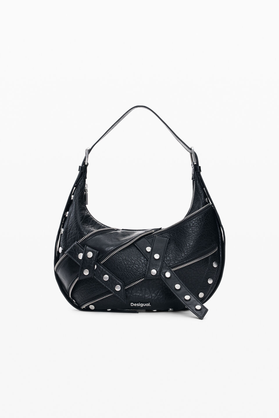 Medium Studded Shoulder Bag