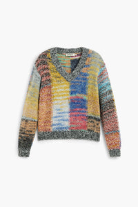 Chunky knit cropped sweater