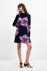 Long floral dress M. C. Lacroix