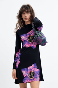 Long floral dress M. C. Lacroix