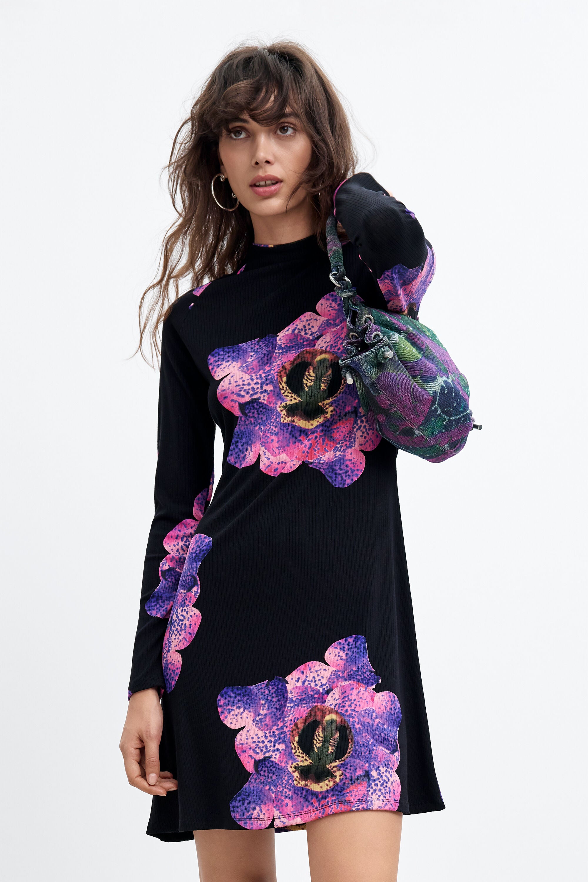 Long floral dress M. C. Lacroix