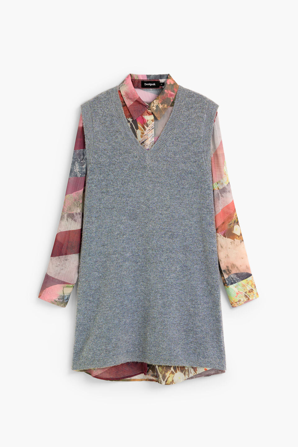 Combined Shirt Dress