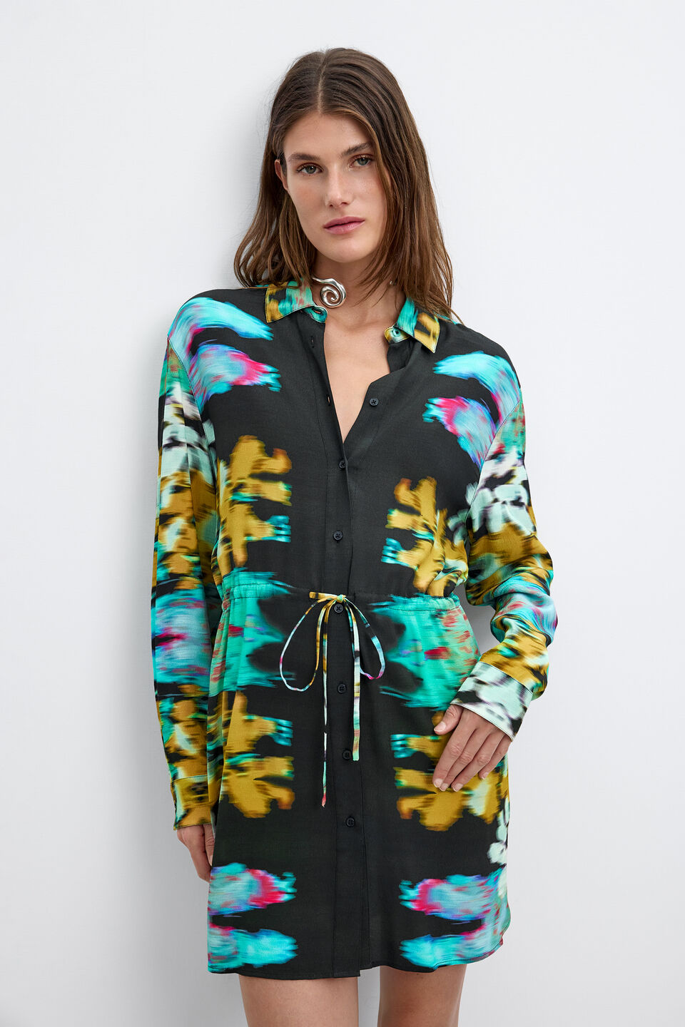 Long Sleeve Dress M C Lacroix