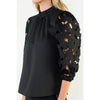 Eyelet Detail Top THML