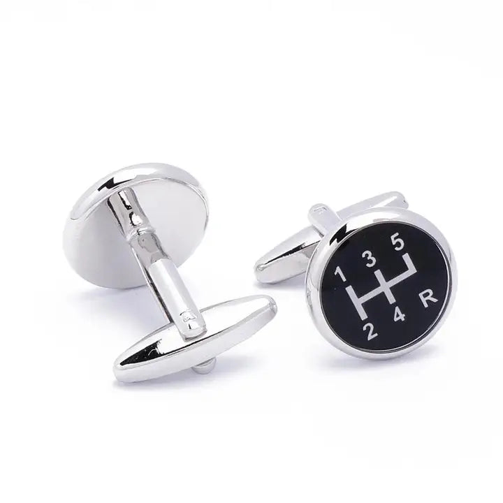 Gear Shifter Cufflinks