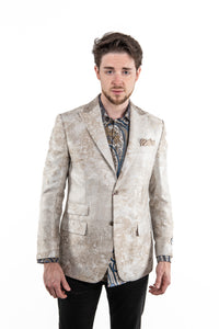 Brushed Metallic Sport Coat