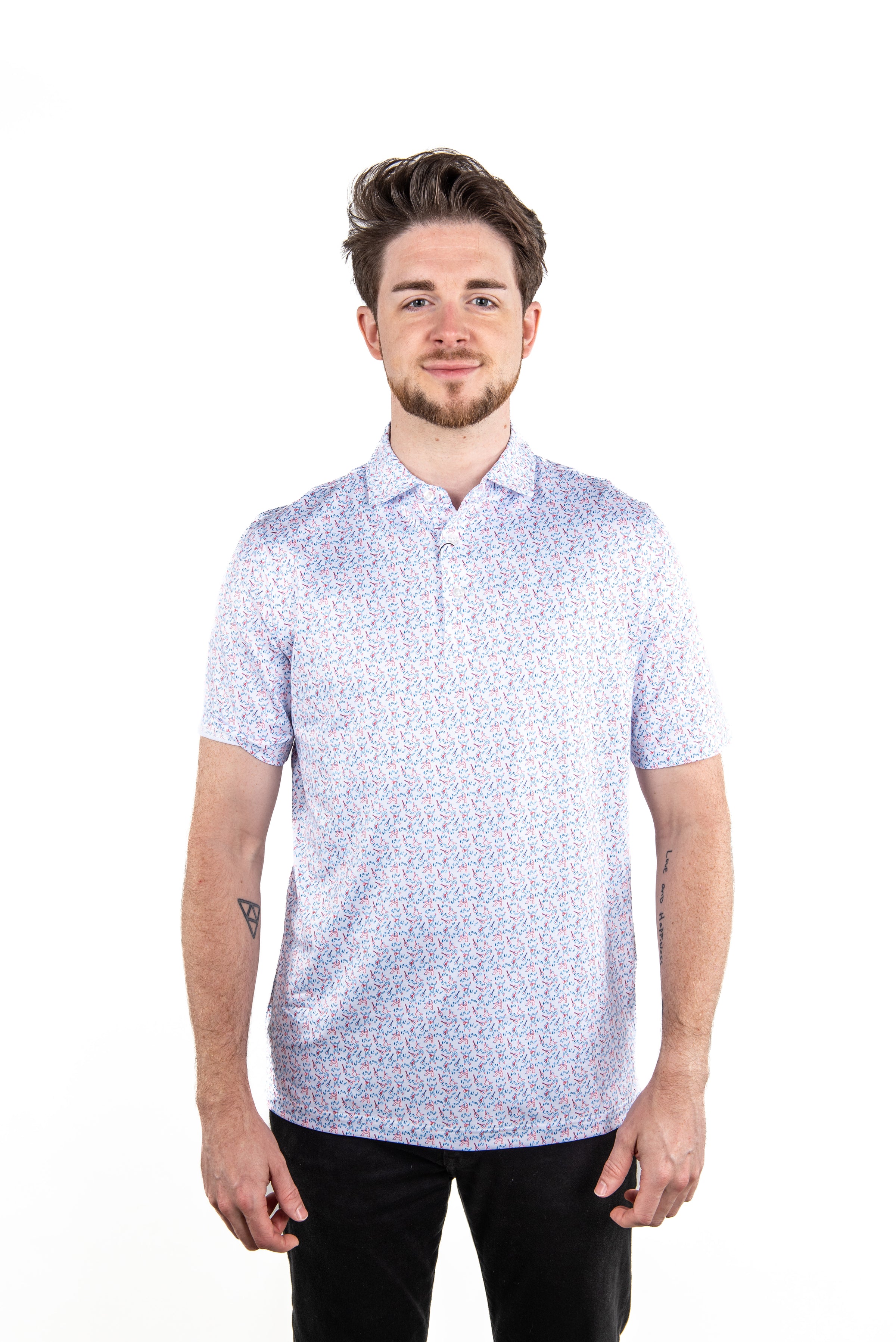 Elvis Shake, Rattle and Roll Performance Polo