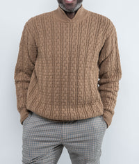 Jailhouse Rock Sweater- Tan